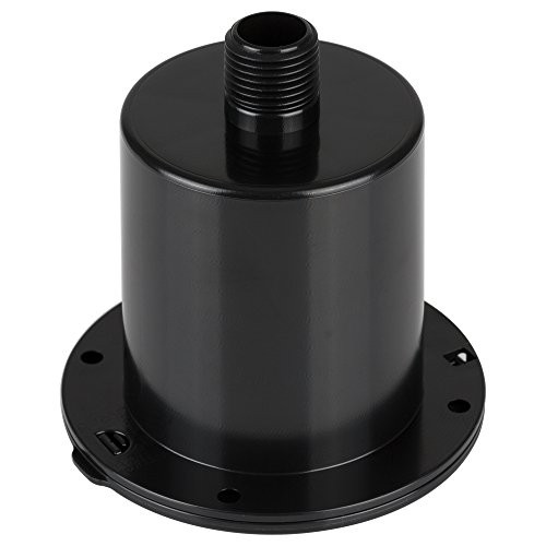 Dura Faucet DF-SA184-BK RV Outdoor Exterior Utility Spray Dock Port with Quick
