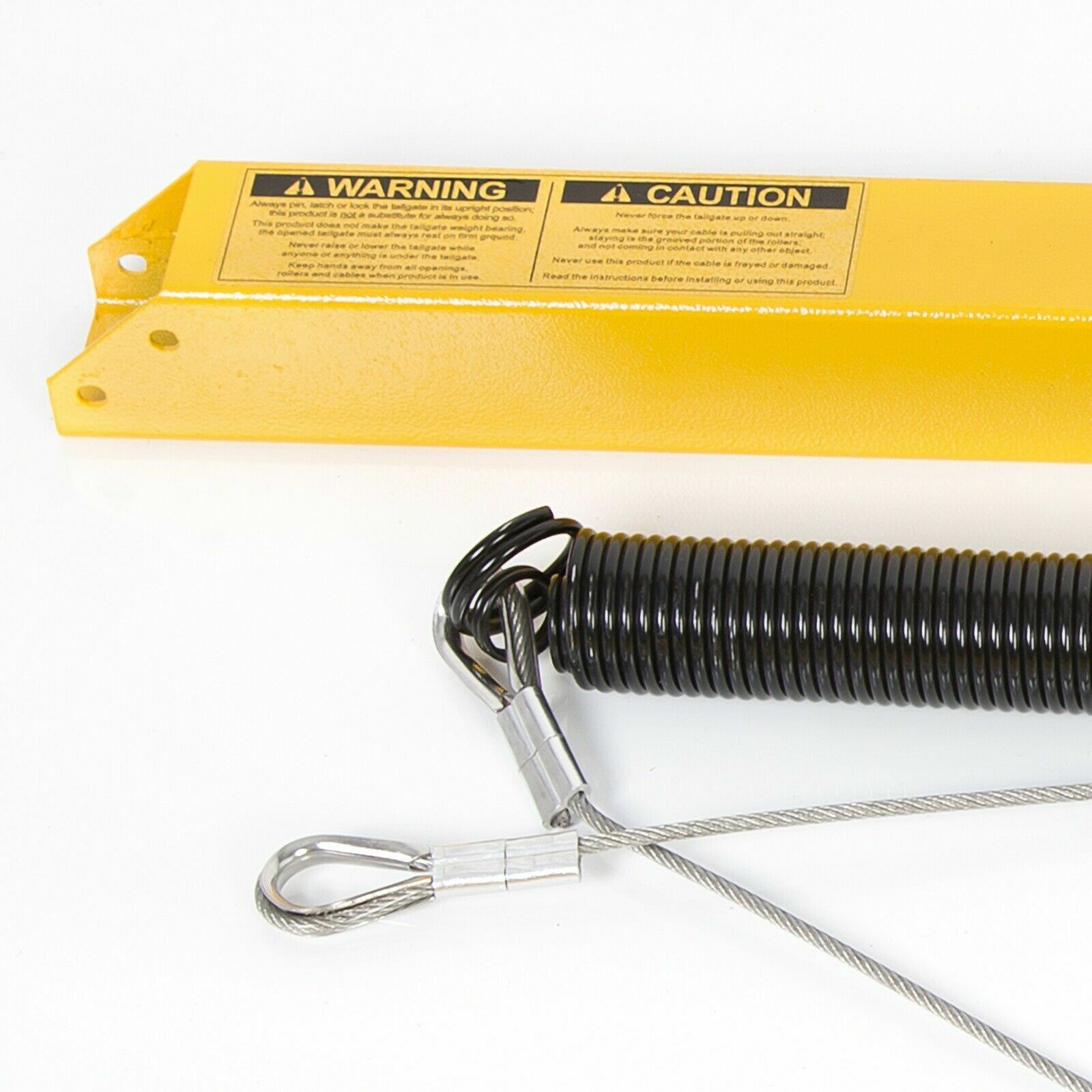 350 Pounds Yellow 2 Sided Trailer Tailgate Liftgate Ramp Lift Assist System