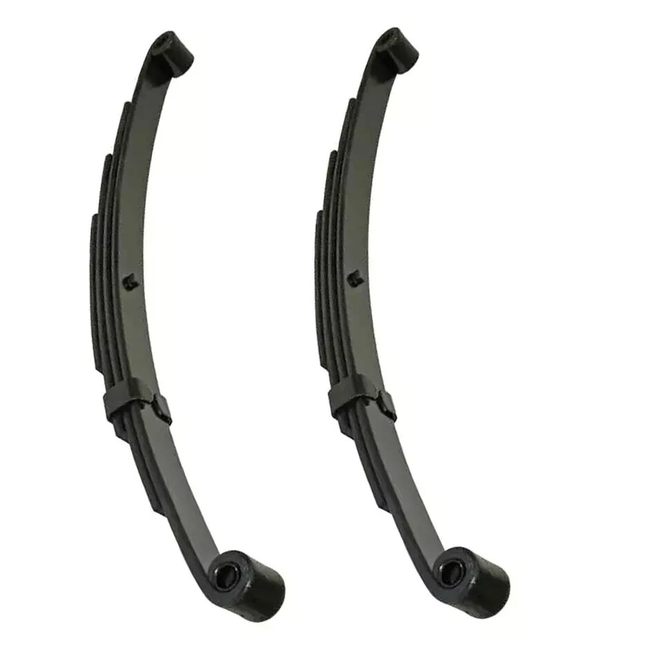 2-Pack Double Eye 4-Leaf Springs for Utility Trailer | 25 1/4″, 2500lbs Capacity