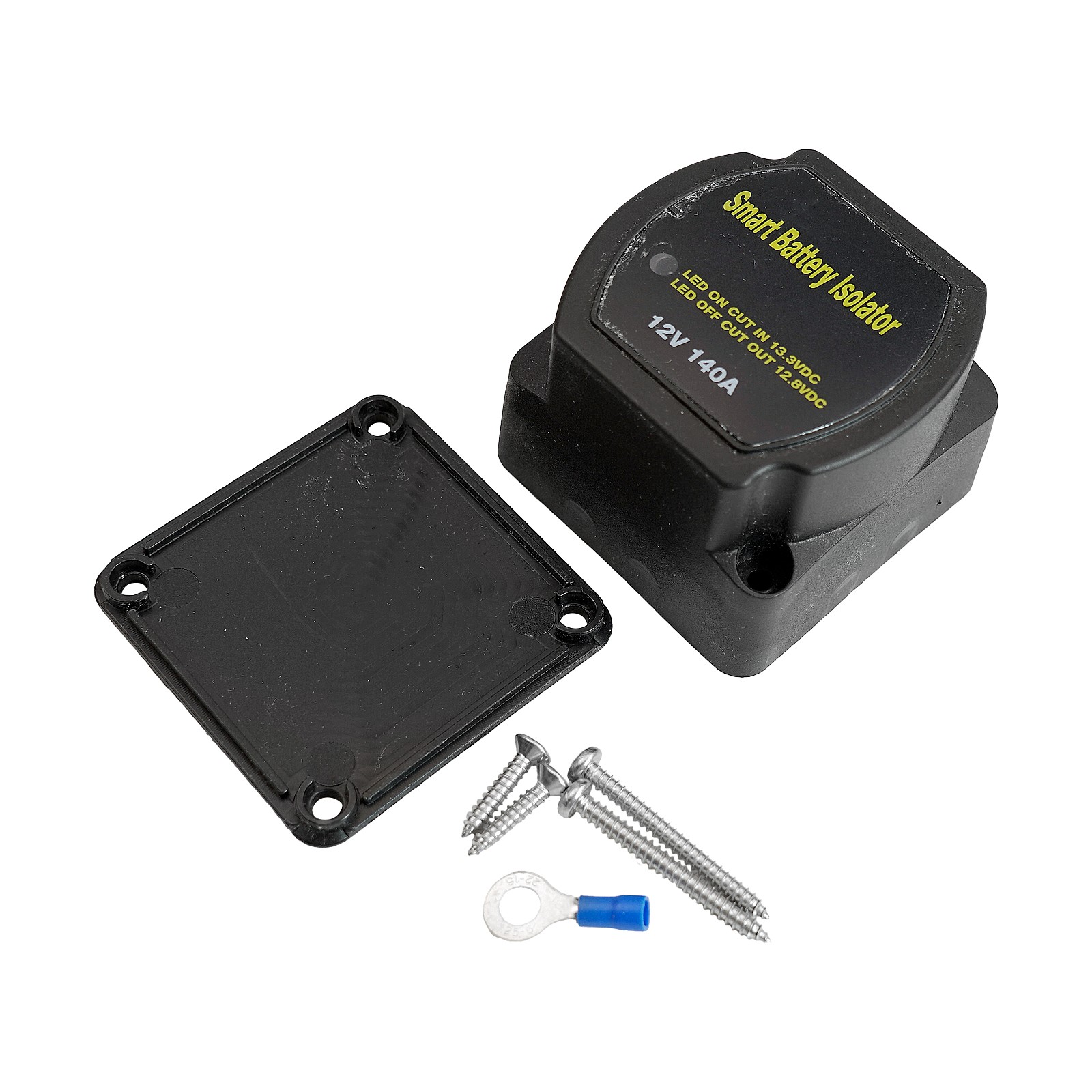 Dual Battery Isolator Voltage Sensitive Relay 12V 140Amp For RVs Vehicles Cars
