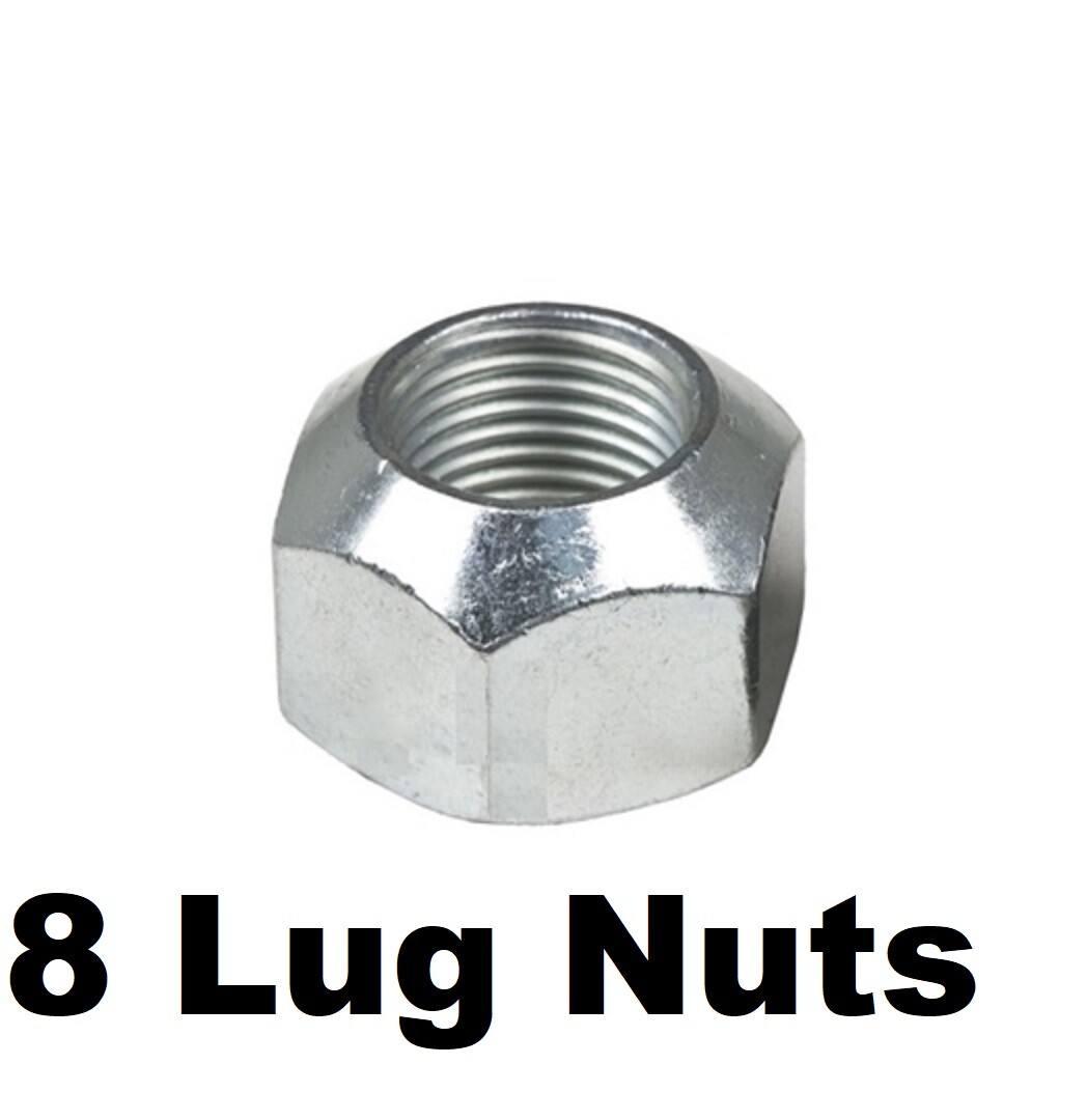 8 x 5/8″ Cone Lug nuts for 5/8″ stud trailer axle hub Dually & 17.5 wheel w/ring