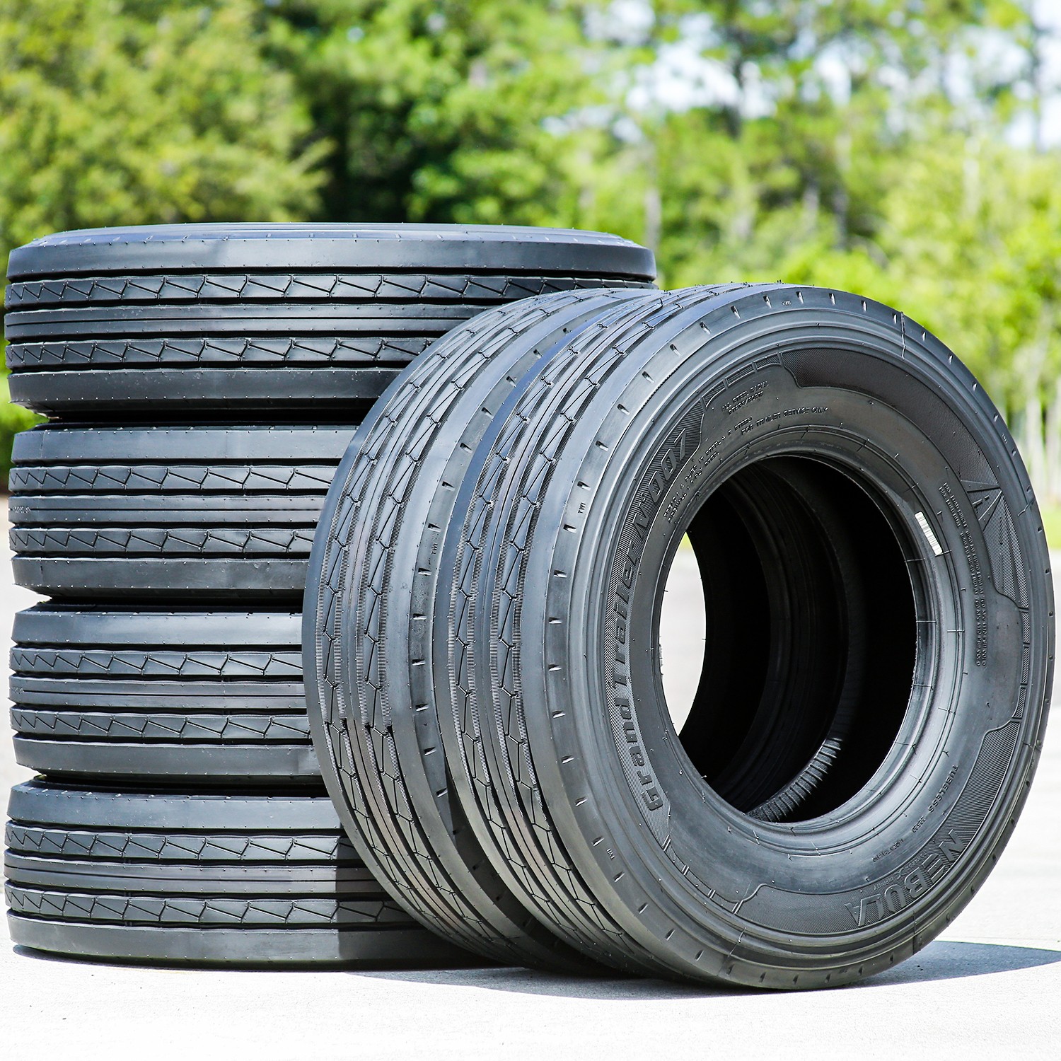 6 Tires ST 235/80R16 H 16 Ply Nebula Grand Trailer-N’ 007 All Steel Trailer