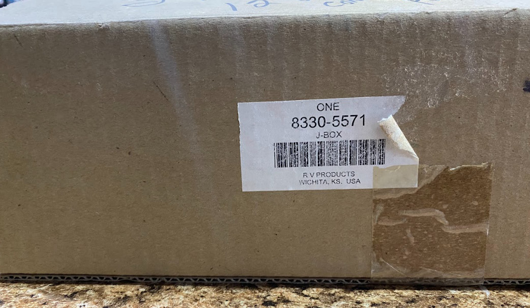 Coleman RVP 8330-5571 Air Conditioner Control Box Assembly