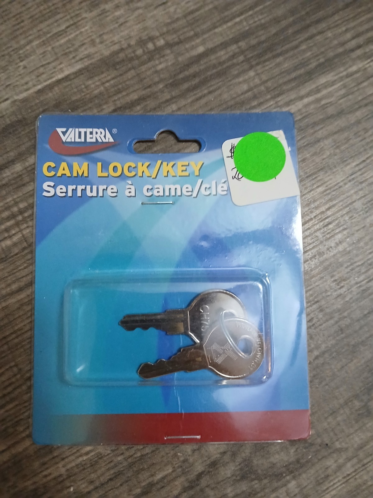 Valterra Hatch Doors 751 Replacement Cam Lock w/Key Carded A524VP