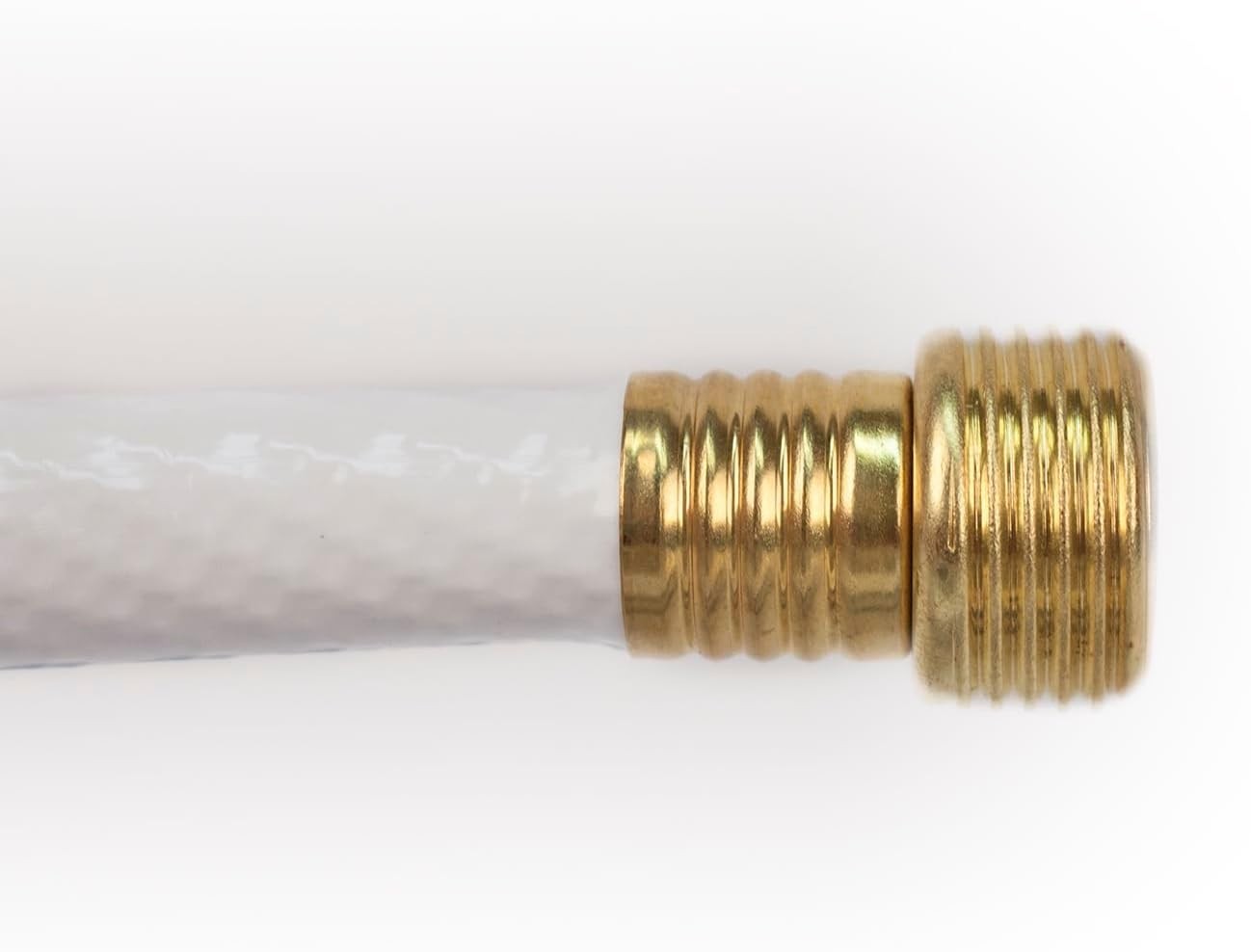 Durable 5/8″ x 75′ White RV Marine Hose NeverKink Patented Tech Leak-Proof
