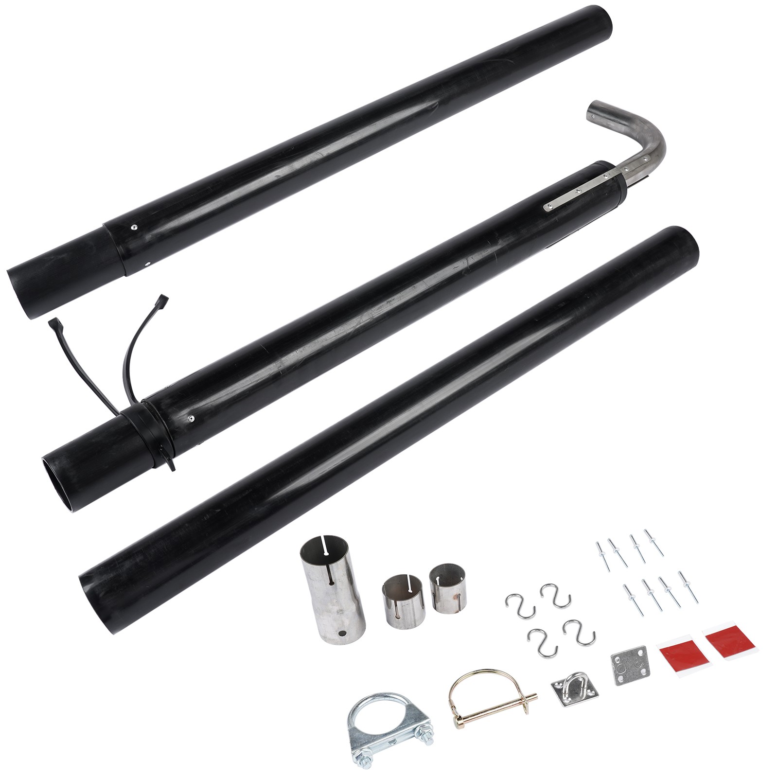 Roof RV Generator Vent Extension Kit Safe Fume Removal for Travel Trailer Camper