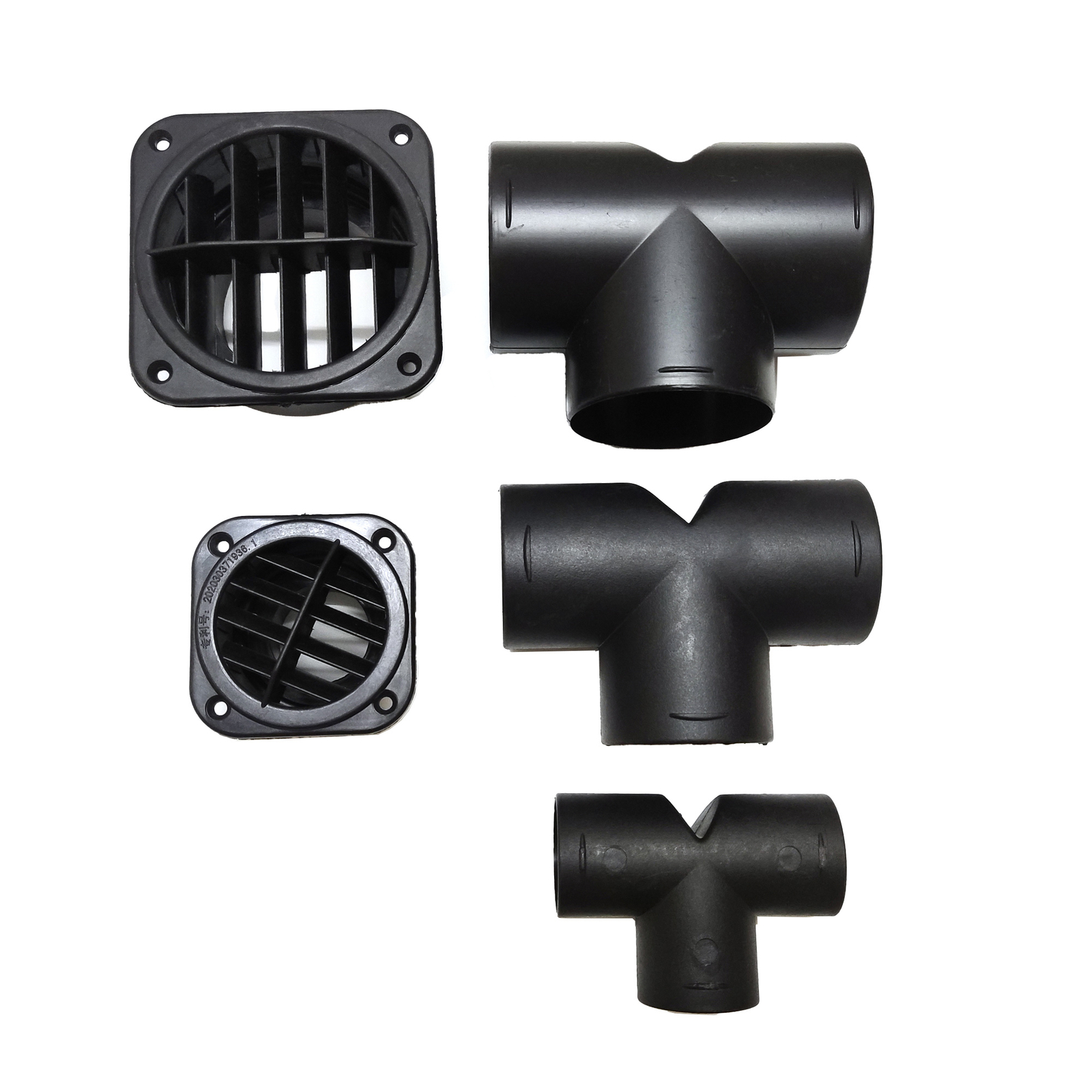 42/60/75mm Diesel Heater Duct Warm Air Vent Directional Outlet For Webasto