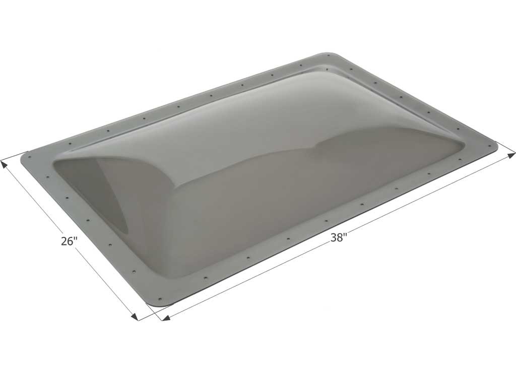 Icon 12113 SL2234 RV Skylight 34″ x 22″ – Smoke