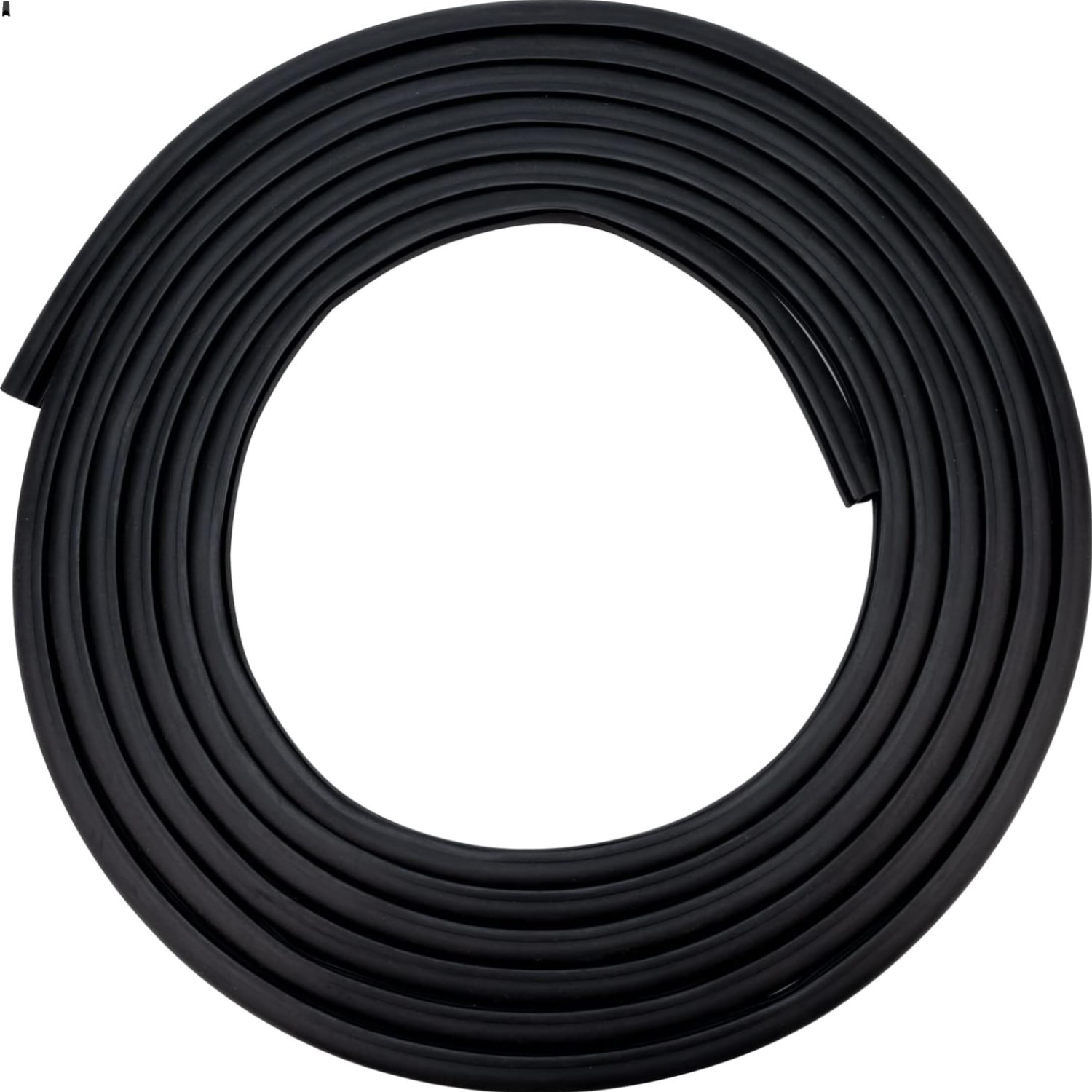 Durable Black Rubber 1″ x 15/16″ D-Seal for New or Replacement RV Installations