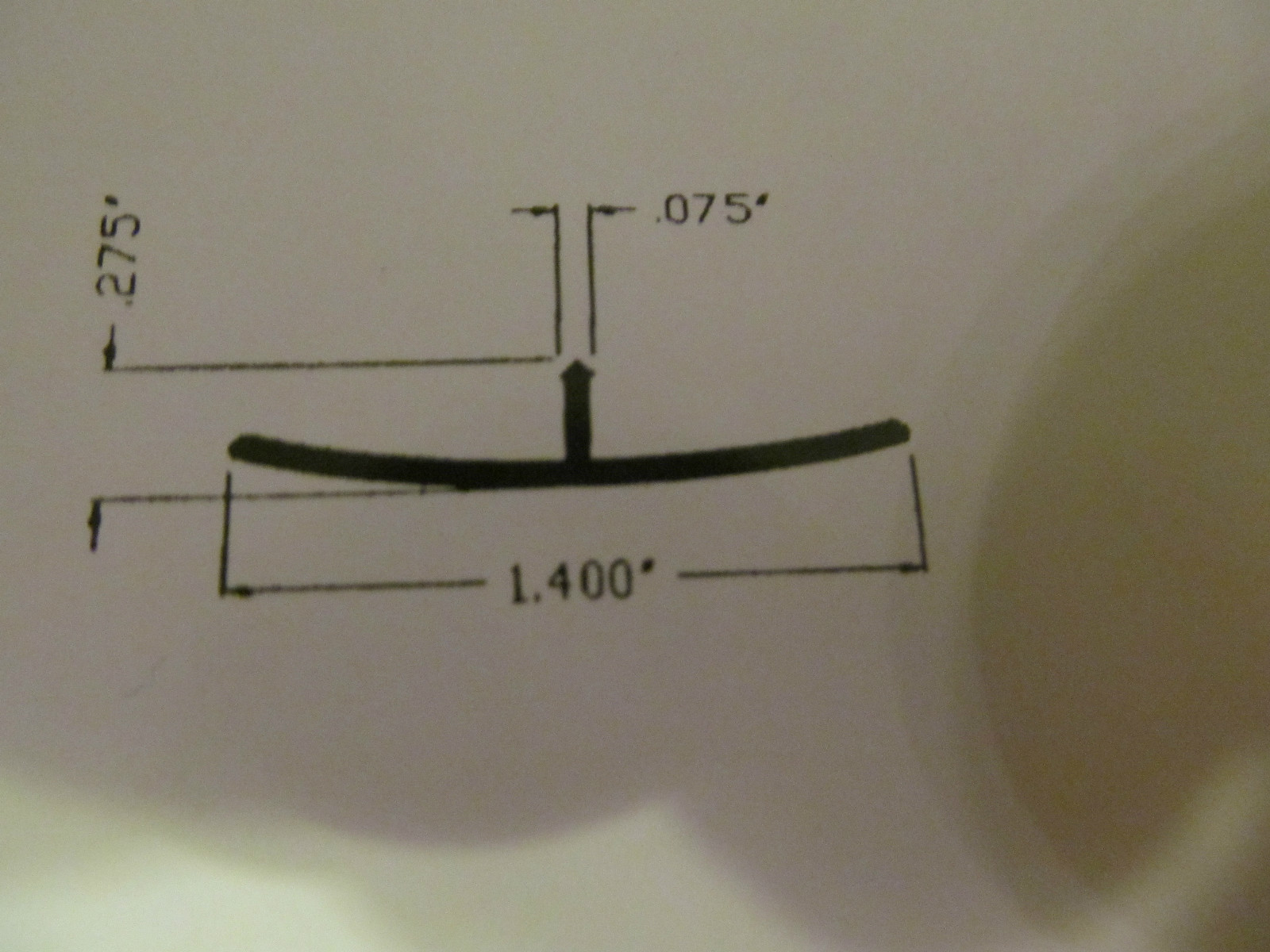 4 @ 46″ White 1 3/8 Plastic Ceiling Sidewall Batten Trim Clear Retainer