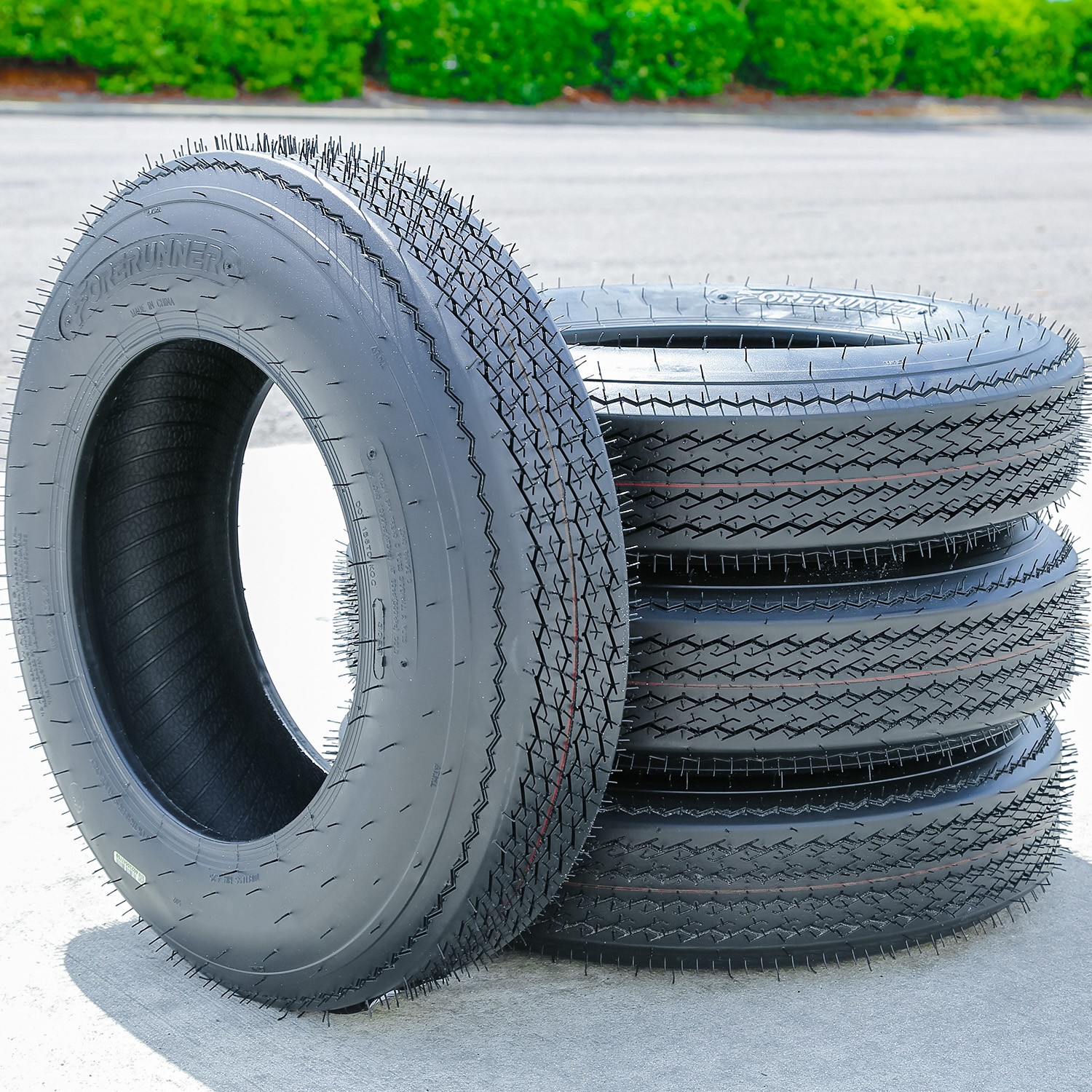 4 Tires Forerunner QH502 ST 4.8-8 Load C 6 Ply Boat Trailer