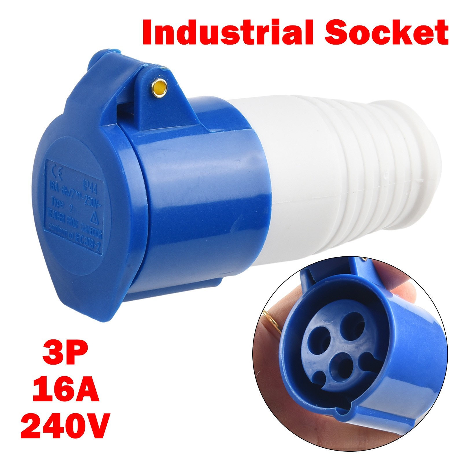 Connection Socket Adapter Direct Mount High Quality Mains Hook Up Site Socket