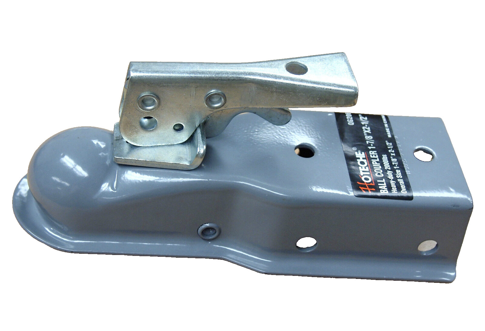 Trailer Hitch Ball Coupler, 1-7/8″ Hitch ball, 2-1/2″ Tongue QG206