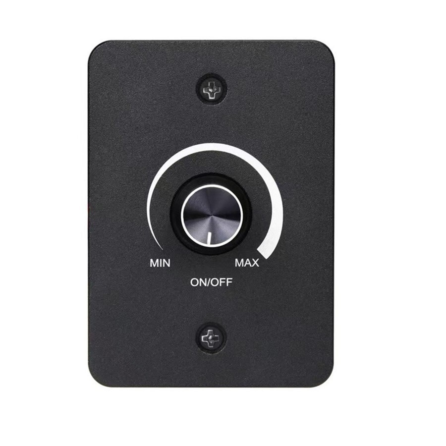 Car Dimmer Switch W/Knob For Dimmable LED CFL Incandescent Halogen Light 12V