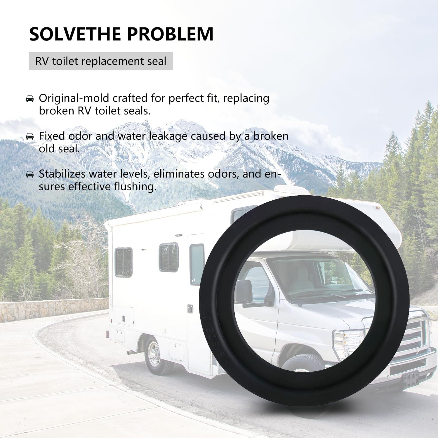 Flush Ball Seal kit Suitable for Dometic 310 Toilets | Single rv toilet seal …