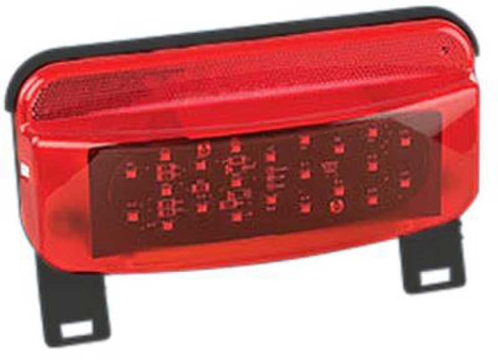 CPG CMD-003-81LBM1 Tail Light Surface Mount LED Black Base License Plate Bracket