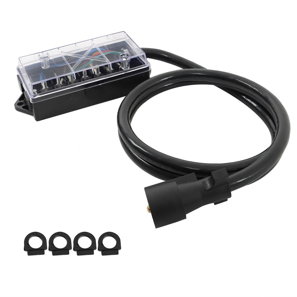 7 Way Trailer Plug Weatherproof Trailer Wiring Harness 7 Pin Trailer Connector