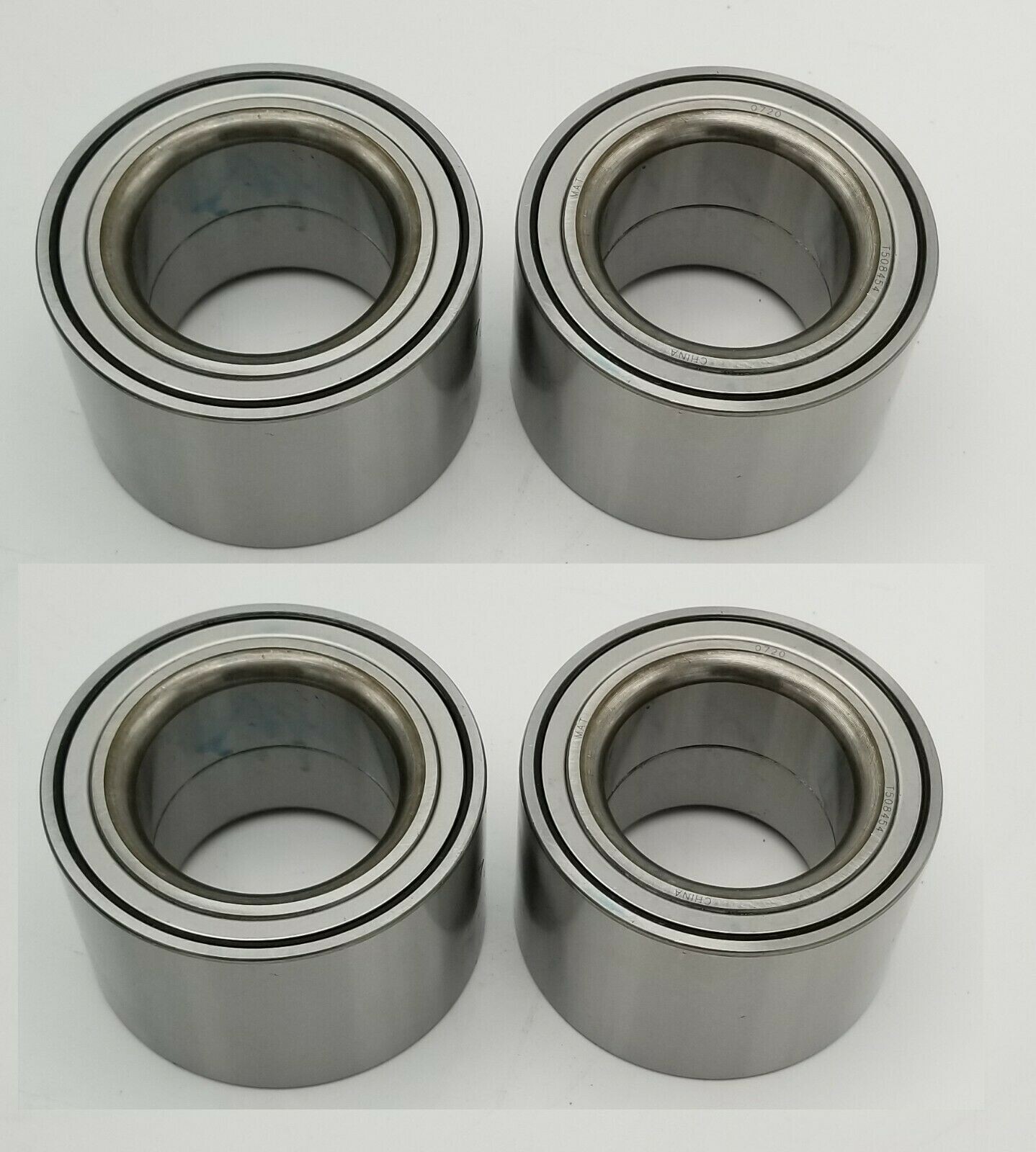 4 Pack 50mm Bearing Cartridges Only fits Dexter Nev-R-Lube Trailer Axle 7k & 8k