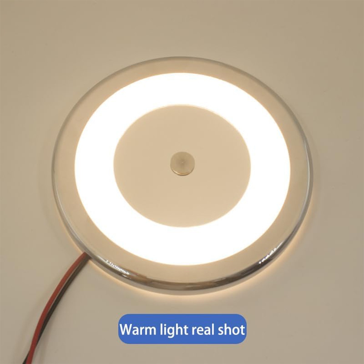 12V-24V 120Led White Interior Ceiling Light Dimmable Warm Cool Natural RV Camper