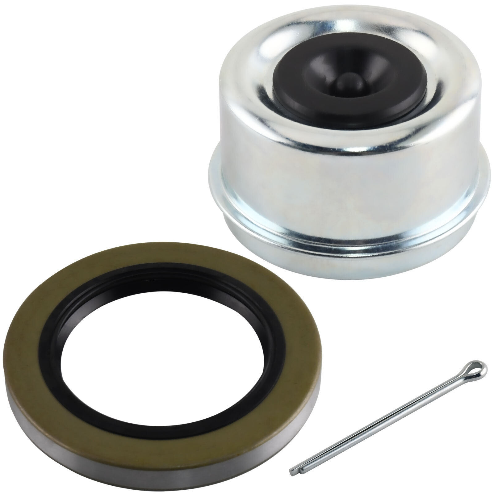 (4 Kits) 5200-6k lb Trailer Wheel Bearing Kit 25580/25520 & 15123/15245 w/ Seals