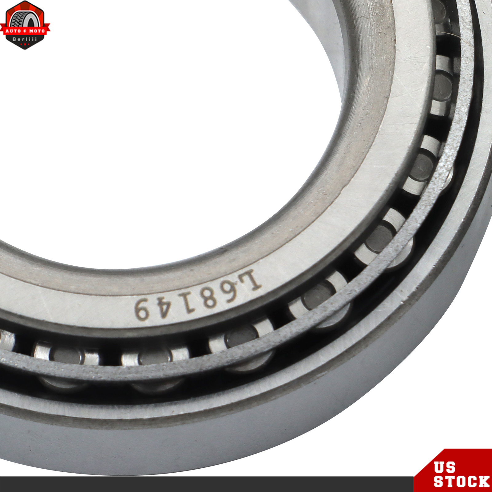 Set of 2 For 1-3/8″ to 1-1/16″ 3500 Lbs Axle Trailer Bearing Kits L44649 L68149