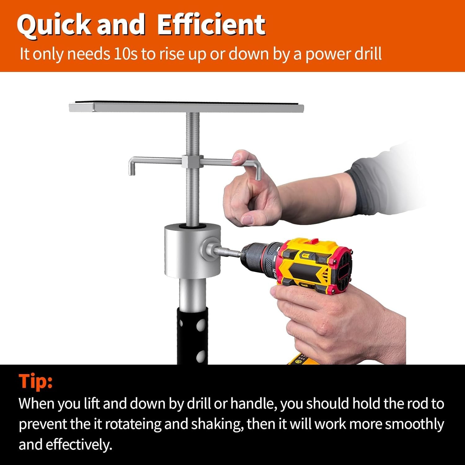 Heavy-Duty Adjustable Slide Out Support Jacks for RVs – 16″ to 36″ Height Range