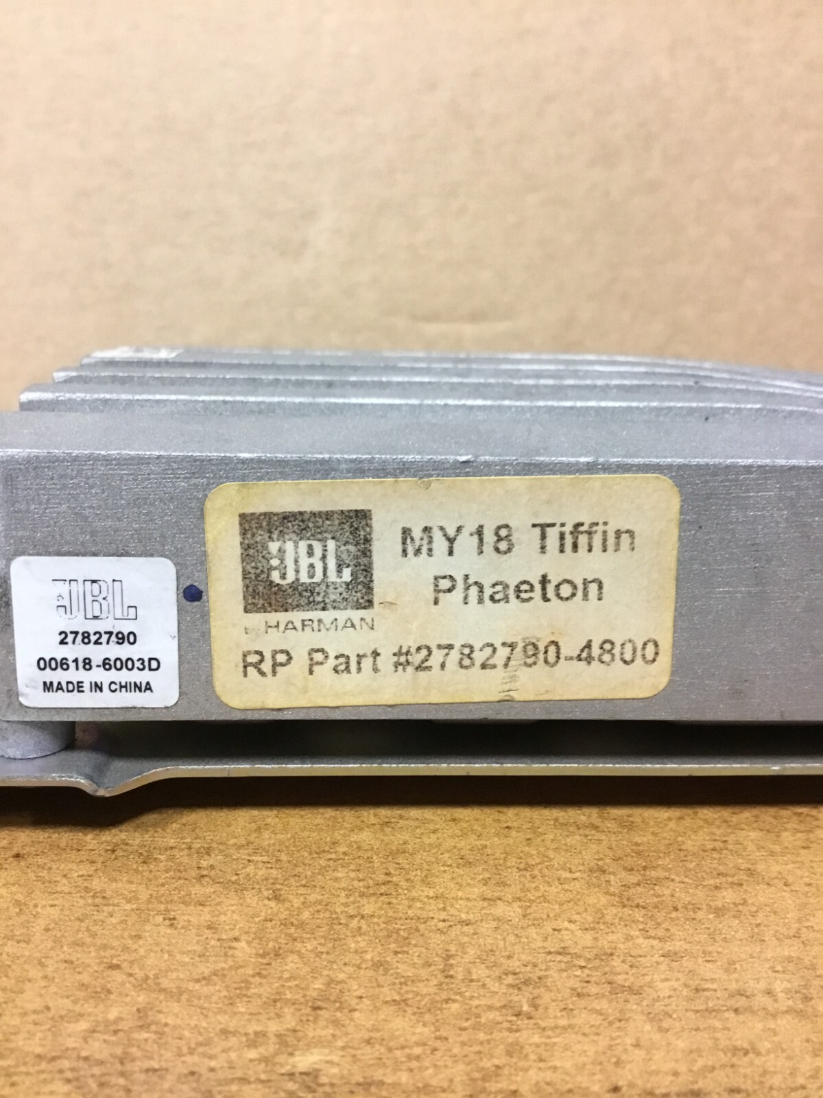 JBL MY18 TIFFIN PHAETON PREMIUM AUDIO AMPLIFIER (BR33)