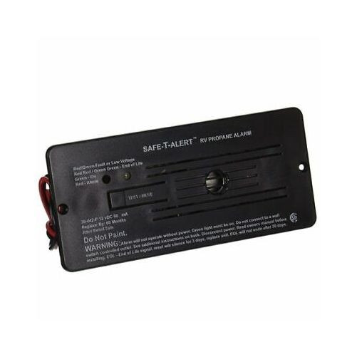 MTI Industries 30-442-P-BL Safe T Alert 12V Propane Alarm Flush Mount Black
