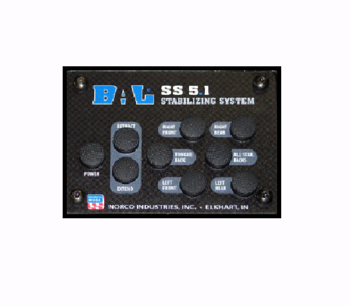 BAL 20300427 RV Stabilizing System User Panel SS 5.1 Leveling Controller