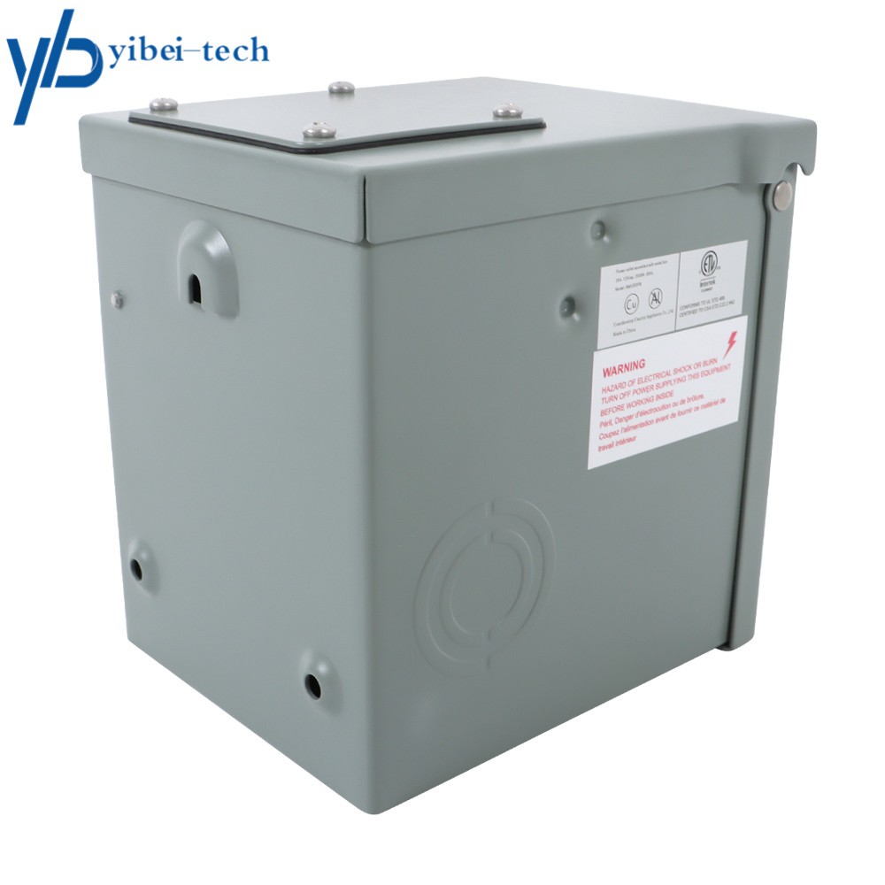 Outdoor Electrical Outlet Box 20Amp GFCI Receptacle Plug Rainproof with Switch