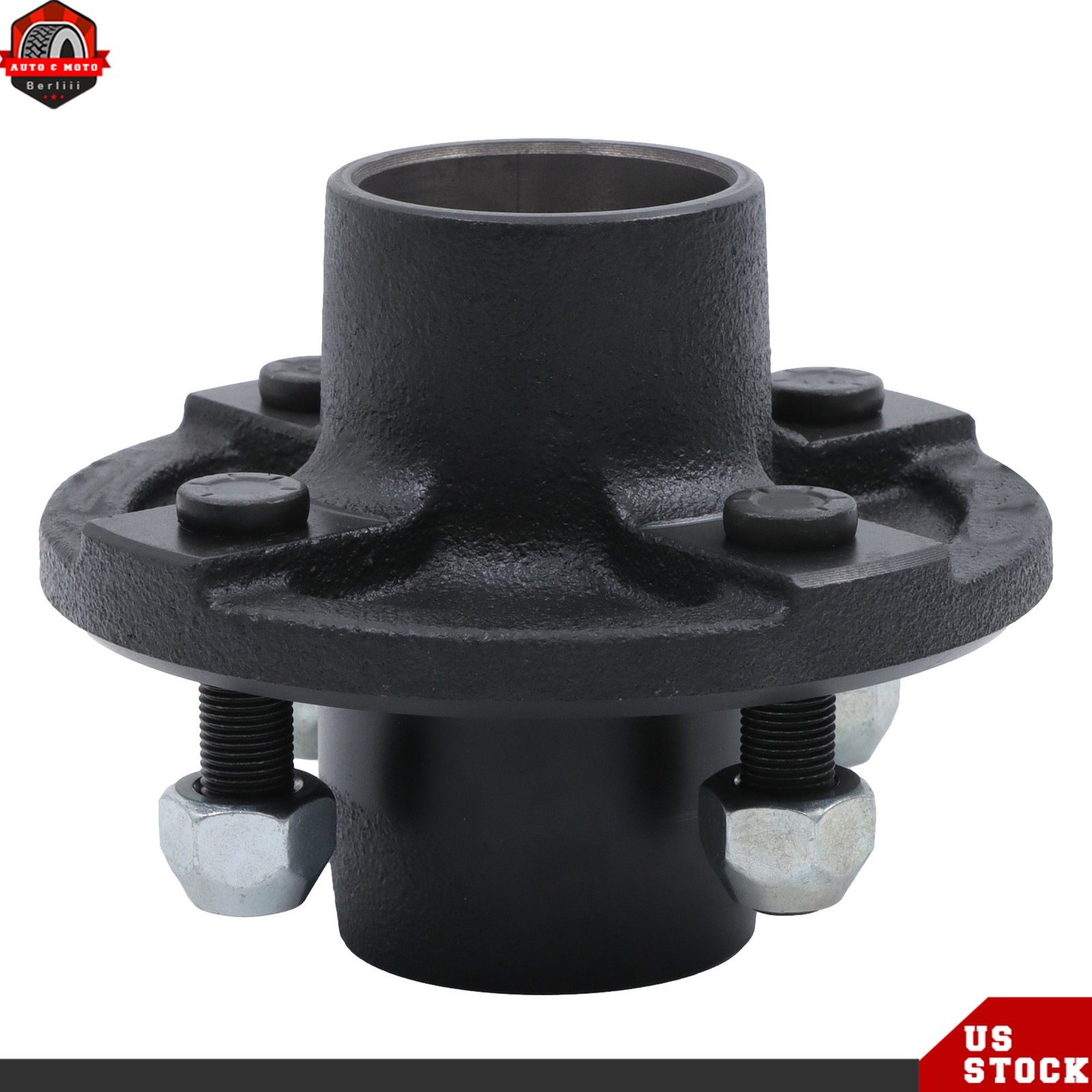 Trailer Wheel Bearings Hub Kits 4 on 4” Bolt For 2000lbs 1-1/16″ Spindle Axles