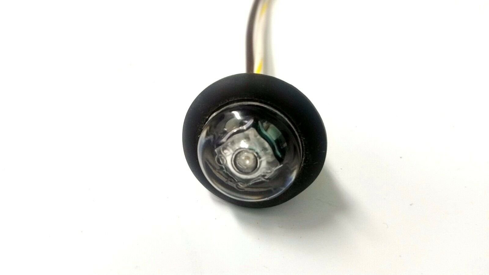 3/4″ Amber Clear LED Clearance Marker Light Truck Trailer PC Rated Sidemarker