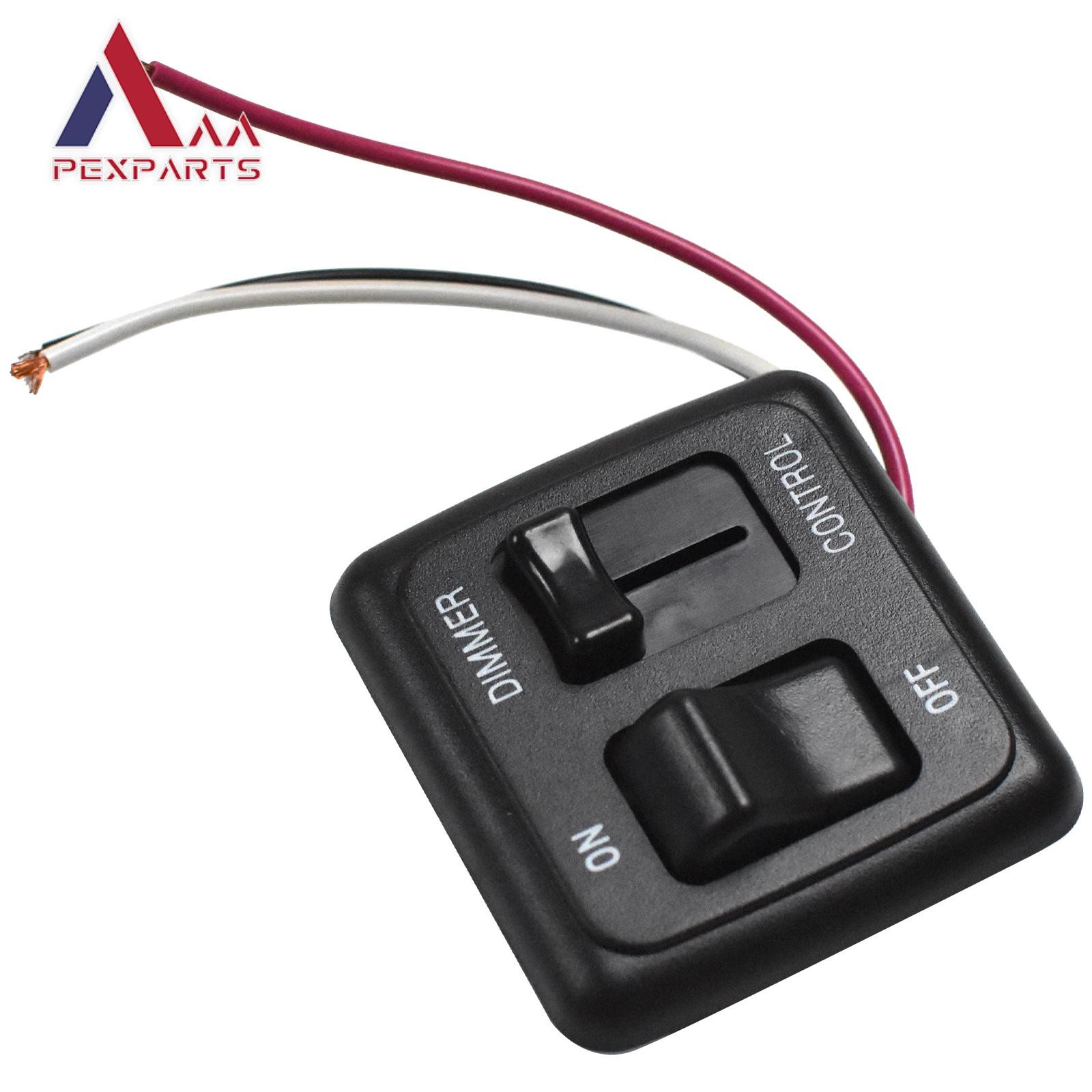 12 Volt DC Dimmer Switch for LED Halogen Incandescent – RV Auto Truck Marine