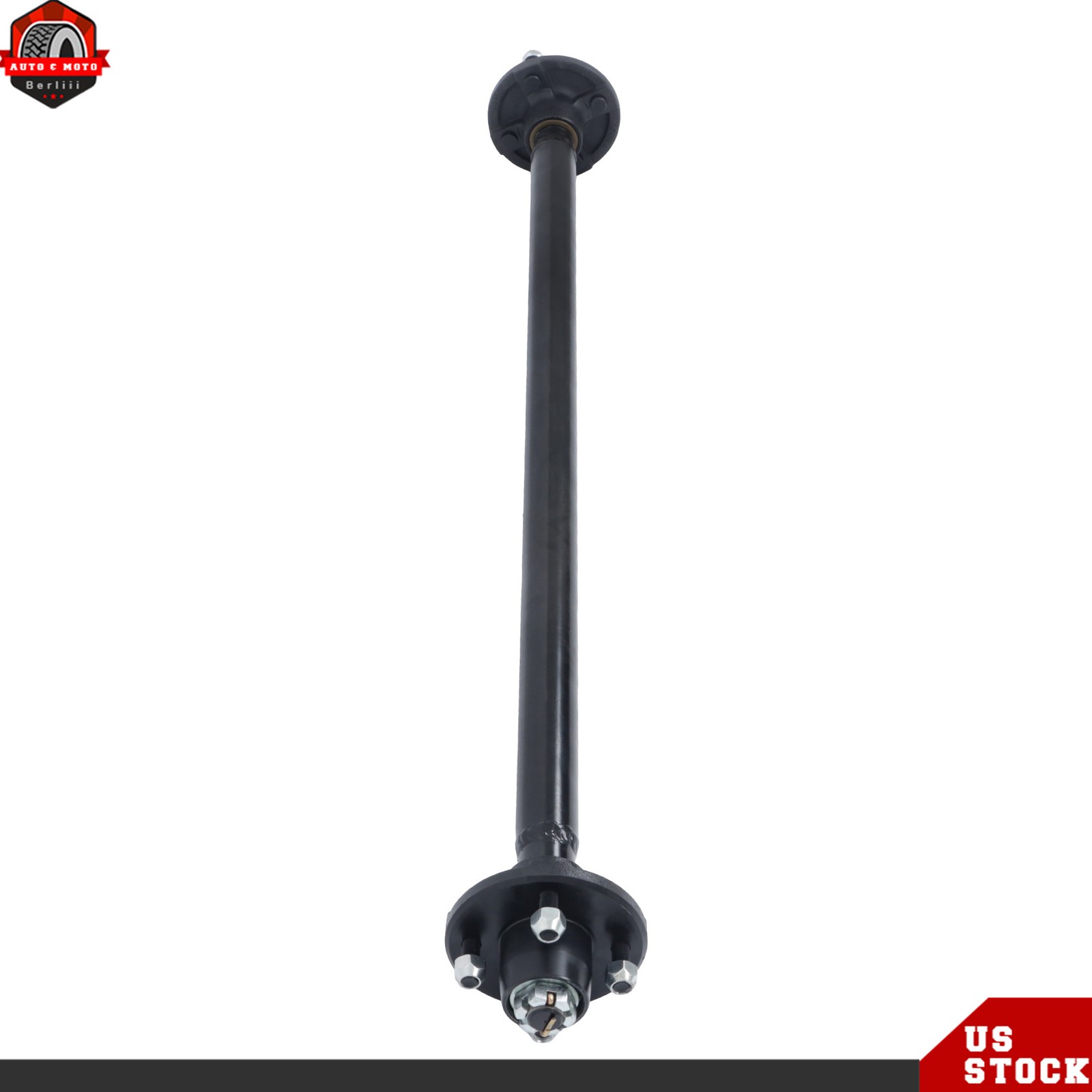 2000lbs Trailer Boat Axle 4 Lug Idler 44″/47.5″/54″/57″/58″/60″/71″/72″ Hub Face