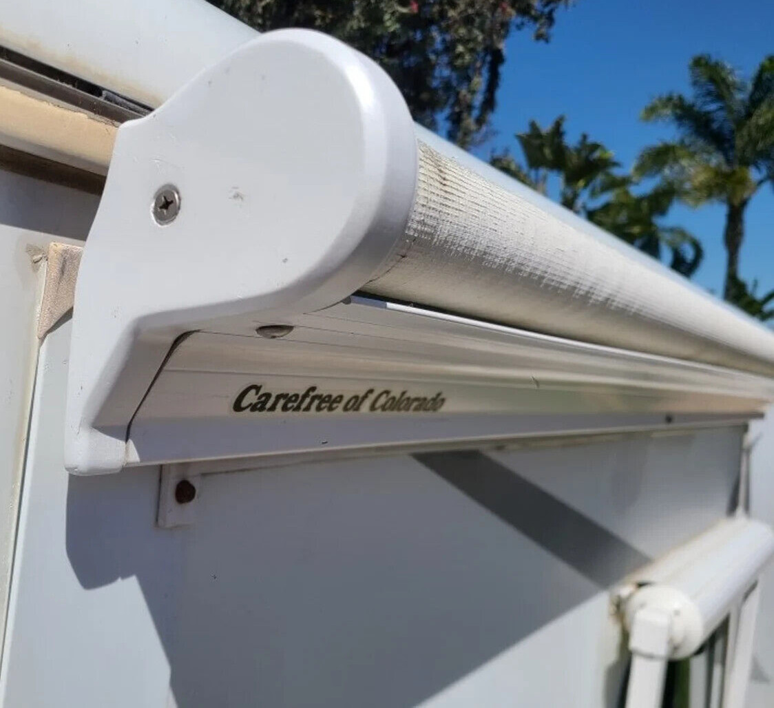 Carefree Slideout Kover II SOK II Left and Right End Caps R00900WHT KY3550