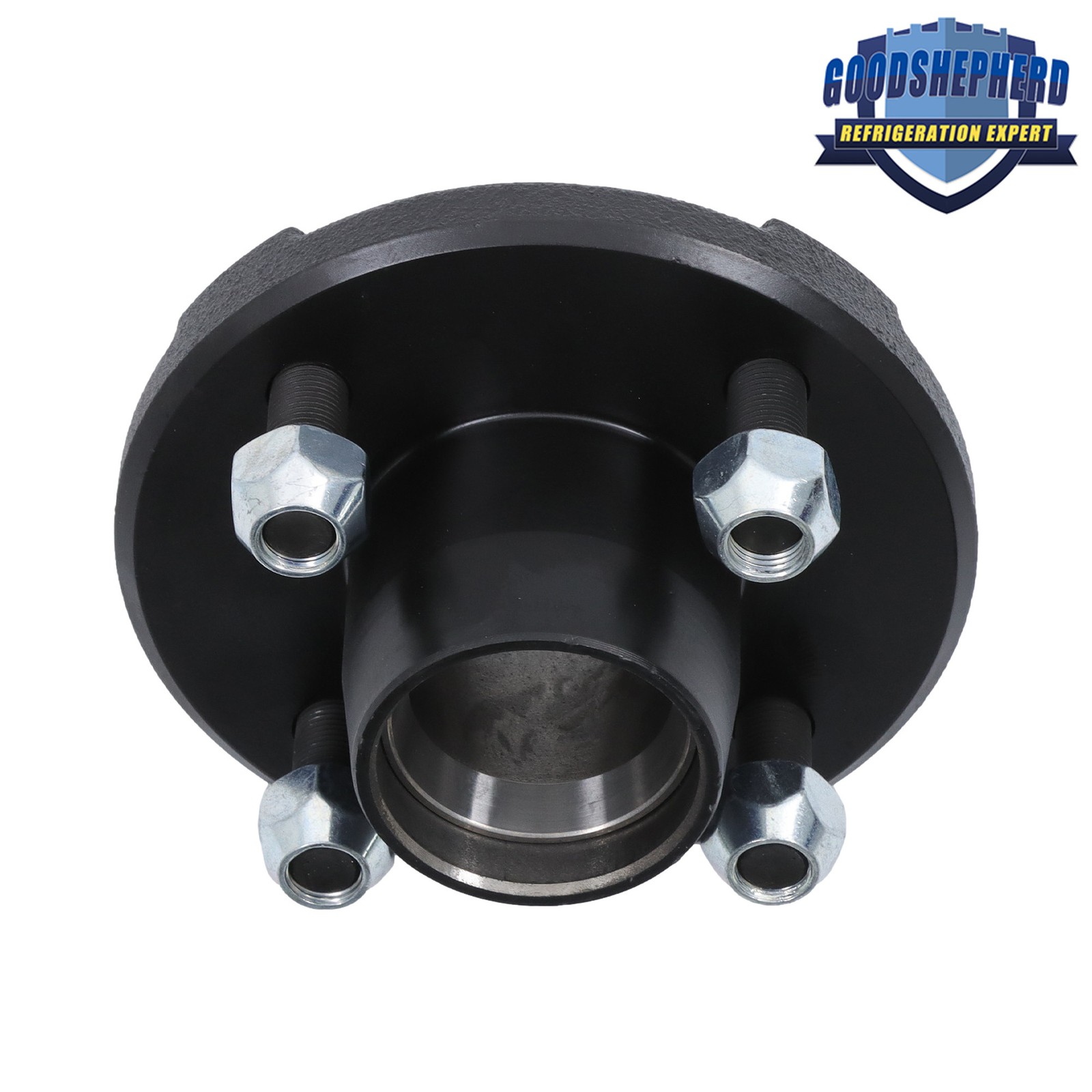 4 Lug 4 on 4″ Bolt Boat Trailer Hub Kit For 2000lb 1-1/16″ Straight Spindle Axle
