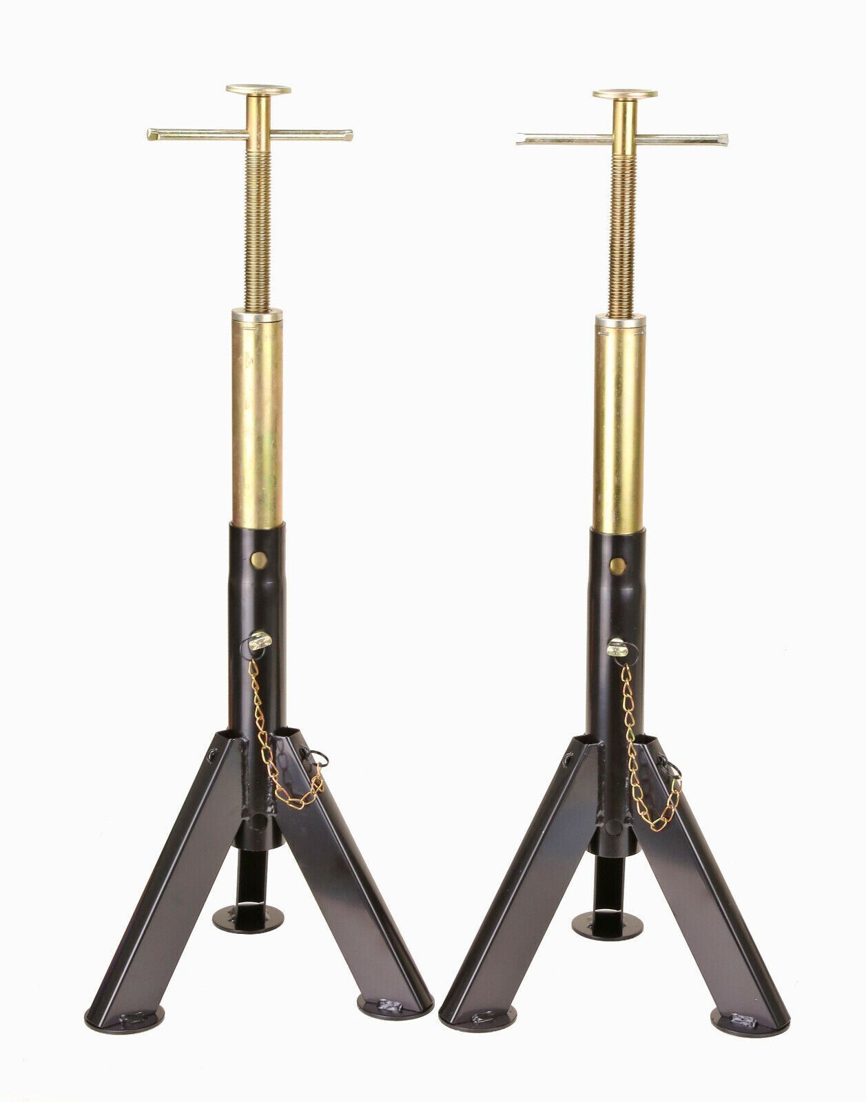 LIBRA Telescopic RV Stabilizer Jacks Stand 6000lbs Adjust 16″-30″, Set 2
