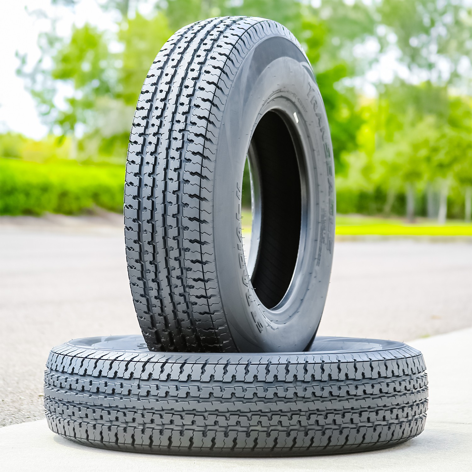 4 Tires Transeagle ST Radial II ST 235/80R16 Load F 12 Ply Heavy Duty Trailer