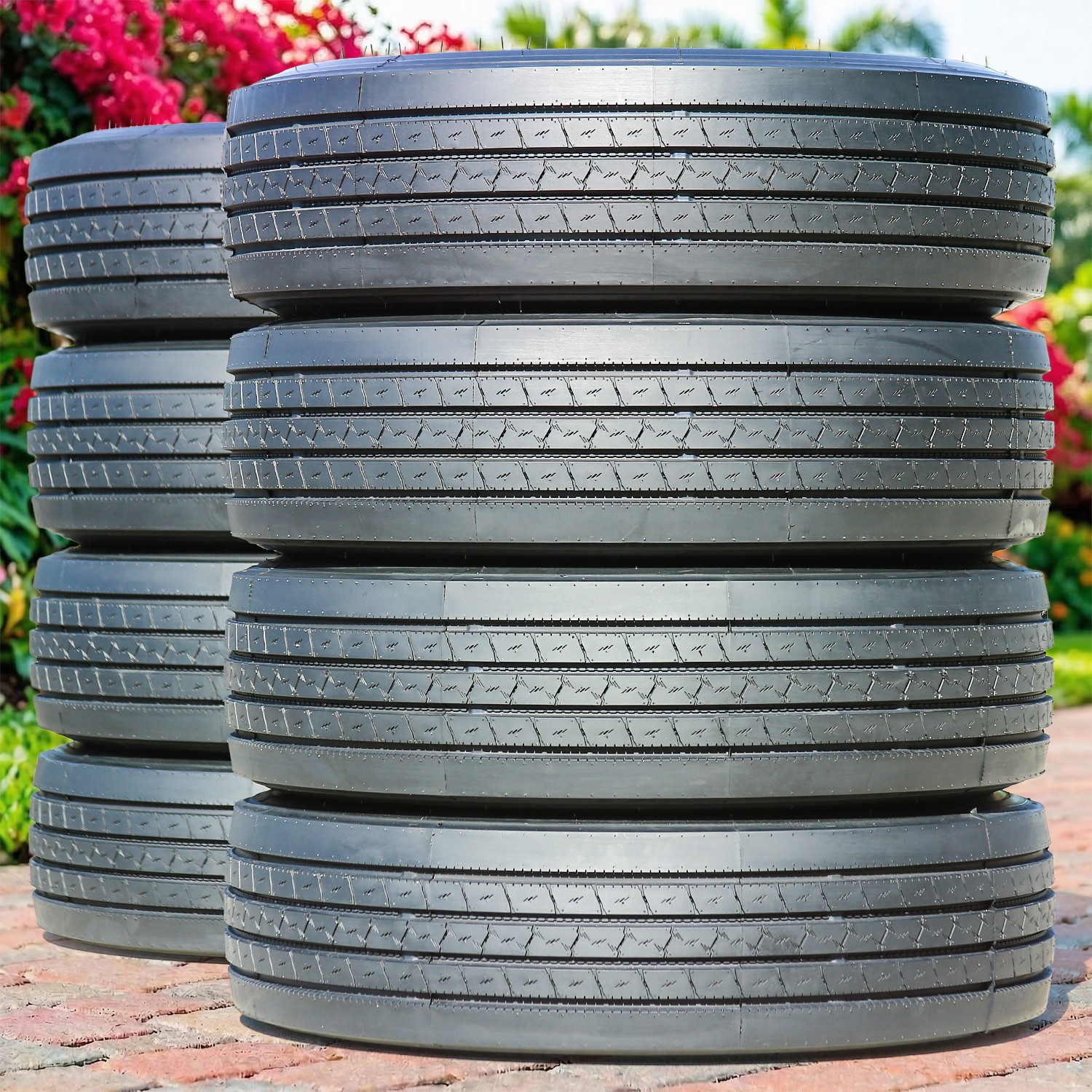 8 Tires Evoluxx EST21 All Steel ST 235/85R16 Load G 14 Ply Trailer