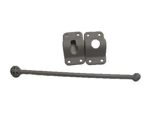 Trailer Cargo Door Hold Back Catch Camper 10″ grey