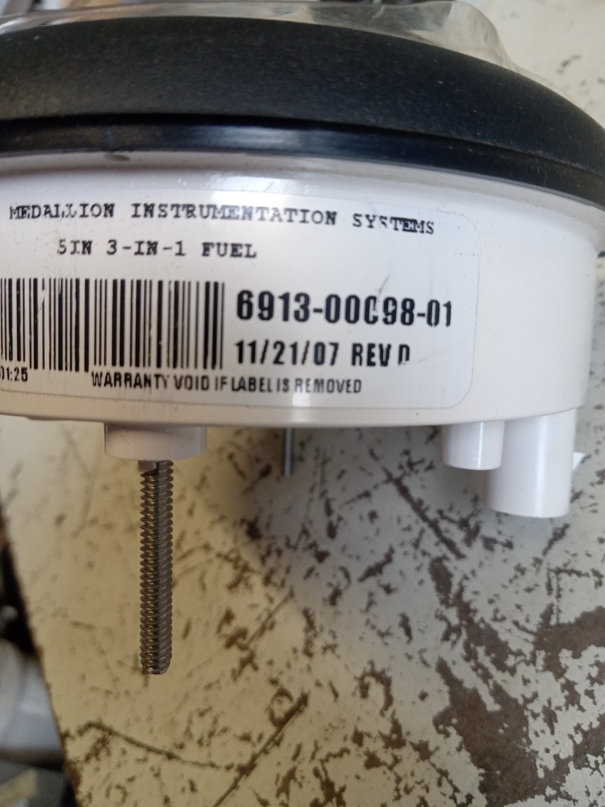 MEDALLION 5 INCH 3-IN-1 FUEL PRIMARY AIR SECONDARY AIR 6913-00098-01