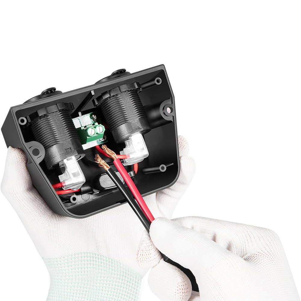 Replacement for Dometic HWK-DC Hardwiring Kit 10AWG Wiring, 20FT, 12V/24V