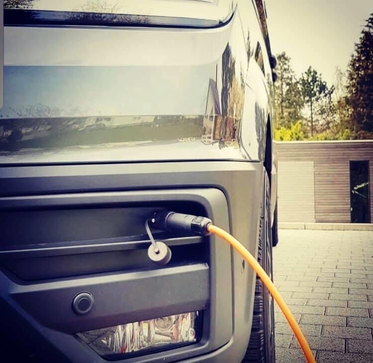 IP67 240V OUTLET SURFACE MOUNTED | COMPACT VW CAMPERVAN | ELECTRIC HOOKUP Shore