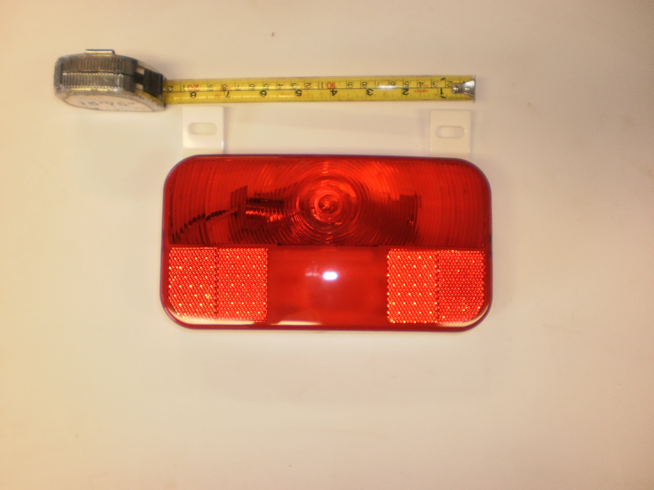 Pair of J-90 Bargman 34-92-003 9×5 Red Stop Tail Turn Lamp Light Trailer Camper