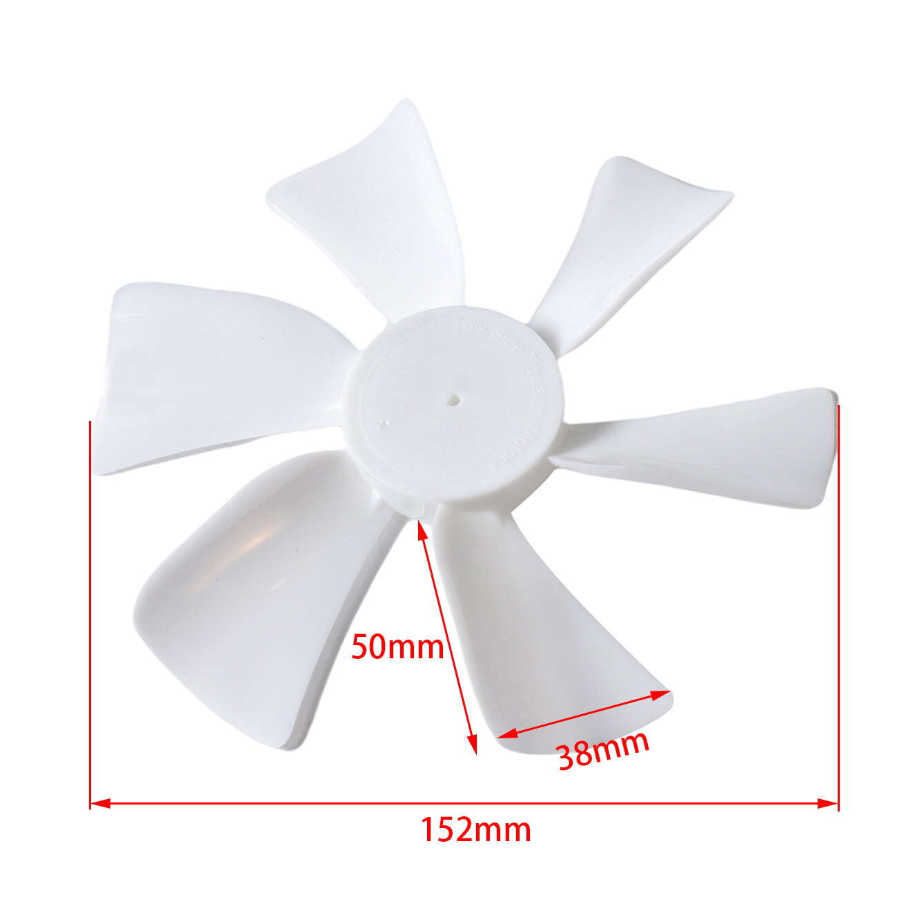 6″ RV Vent Motor Bath Exhaust Fan Blade 12V Home Bathroom Mobile Home RV Motor