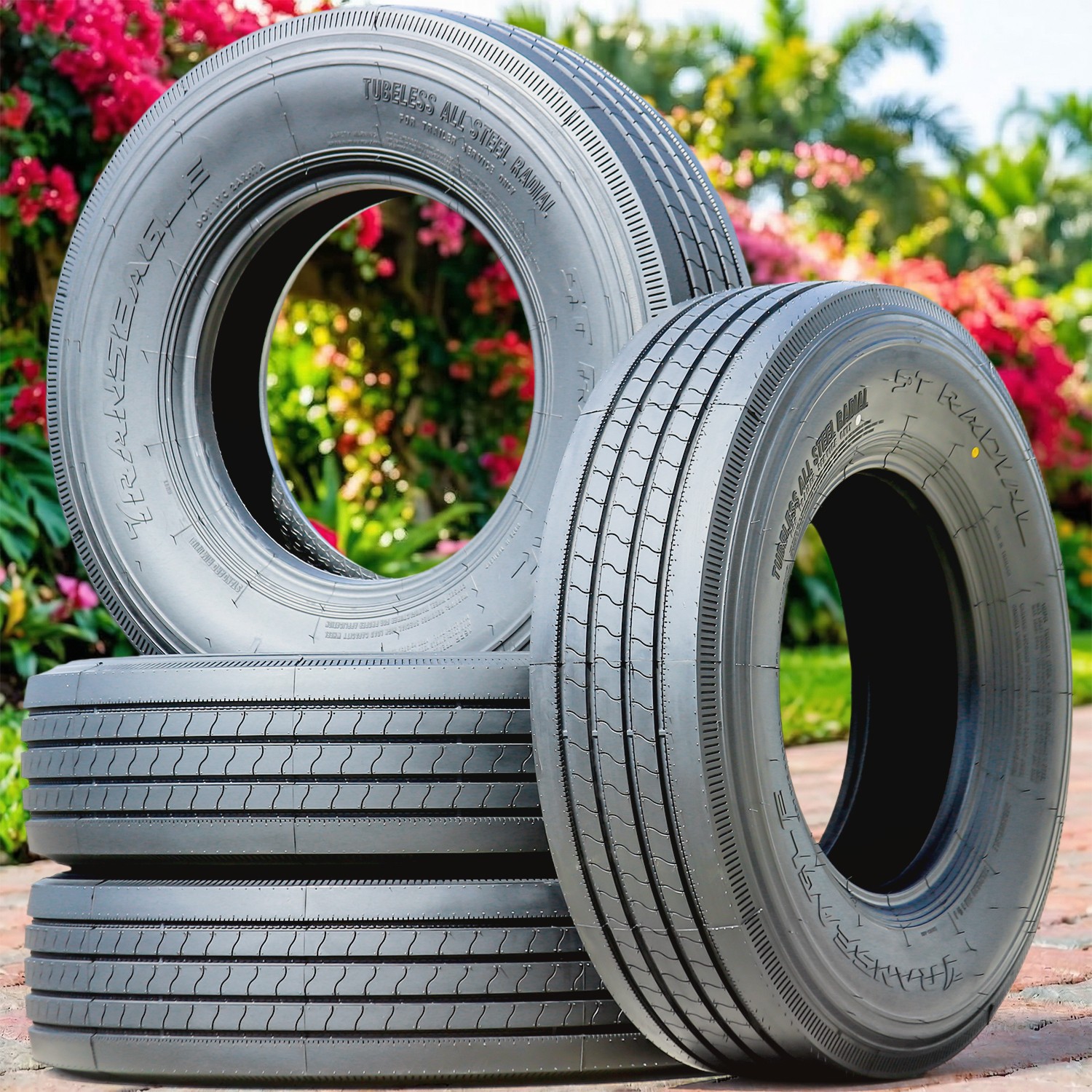 Tire Transeagle ST Radial All Steel ST 225/75R15 Load G 14 Ply Trailer