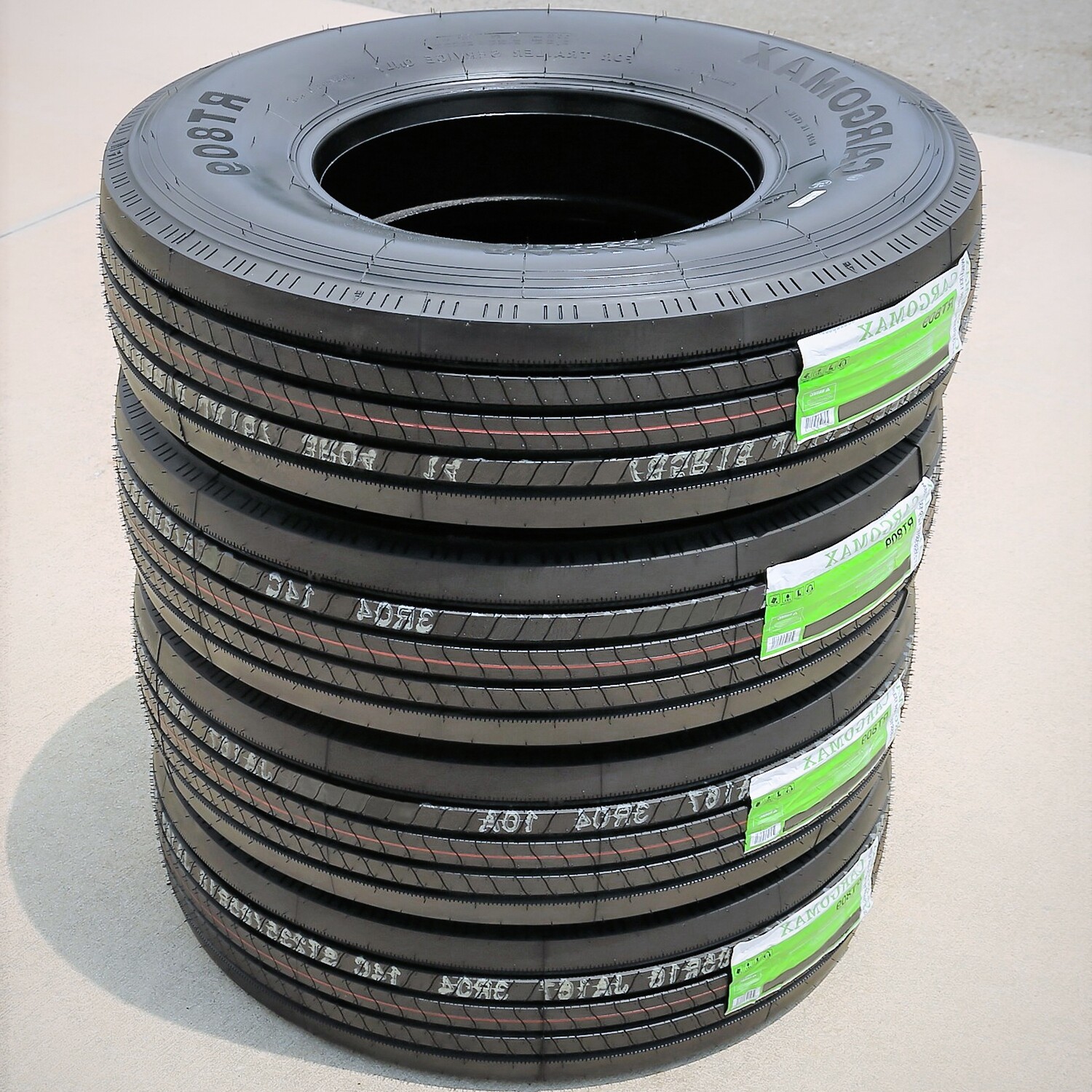 4 Tires ST 225/75R15 Cargo Max RT809 All Steel Trailer Load G 14 Ply