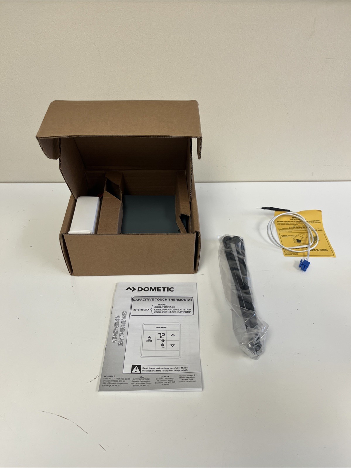 for Dometic 3316410.xxx . A/C Control Kit CT Standard Cool/Furnace – White