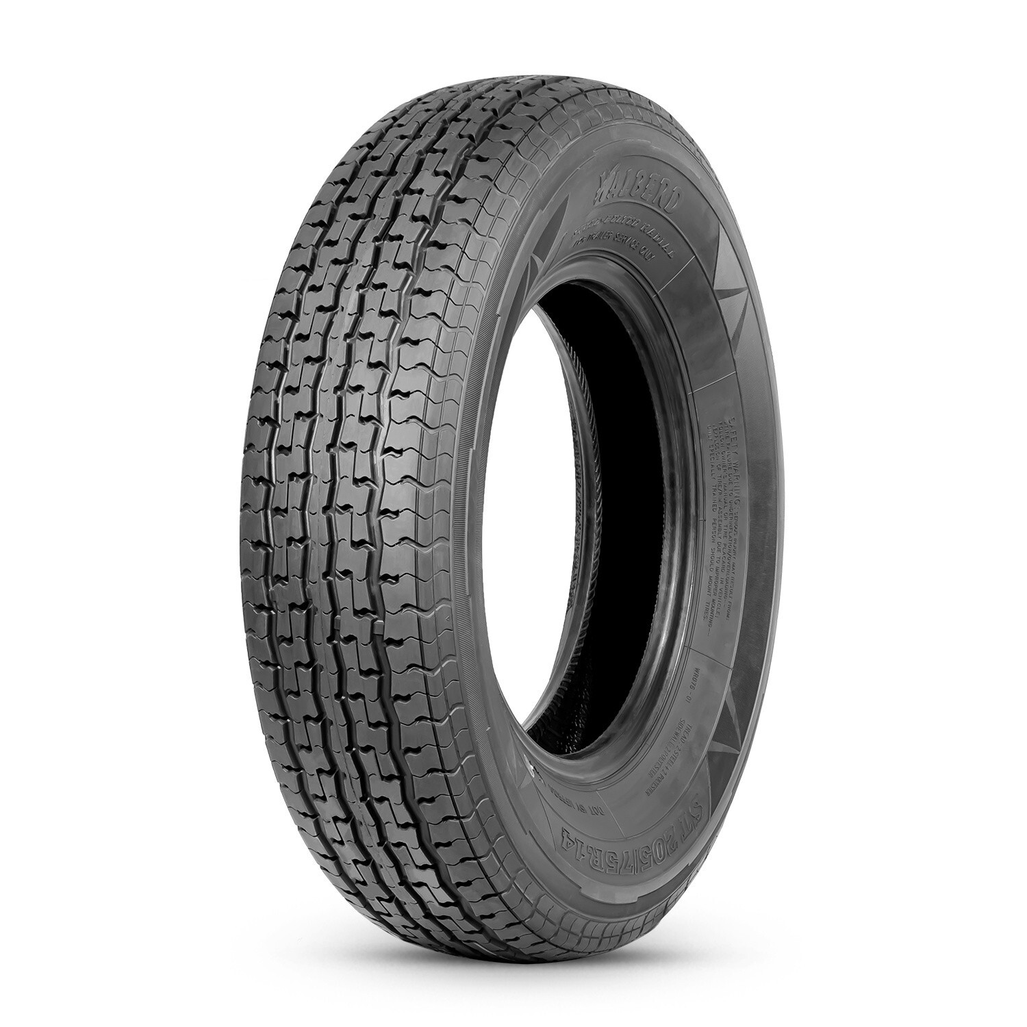 Set Of 4 ST205/75R14 Radial Trailer Tires 8PR 205 75 14 Replacement Load Range D