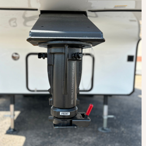 MADE IN THE USA 5th Wheel to Gooseneck Adapter 12-16″ Adjustment, 20K lbs. GVW